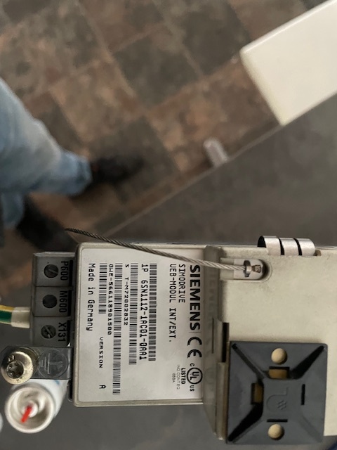 Siemens Simodrive UEB-Modul INT/EXT. 6SN1112-1AC01-0AA1 gebraucht