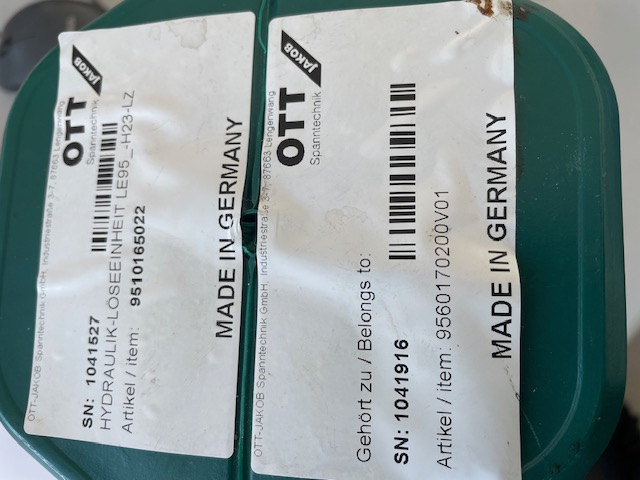 Hydraulik-Löseeinheit LE95_H23-LZ 9510165022