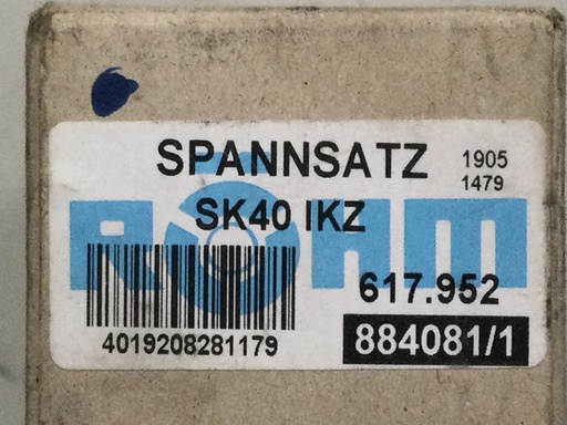 [100389] Spannsatz Röhm kompl SK40 Form A 884081/1