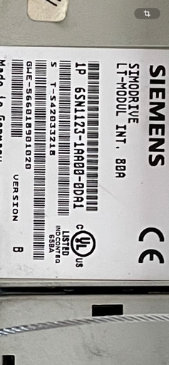 [PR/04912] Siemens LT-Modul 80A 1P 6SN1123 -1AA00-0DA1 gebraucht 
