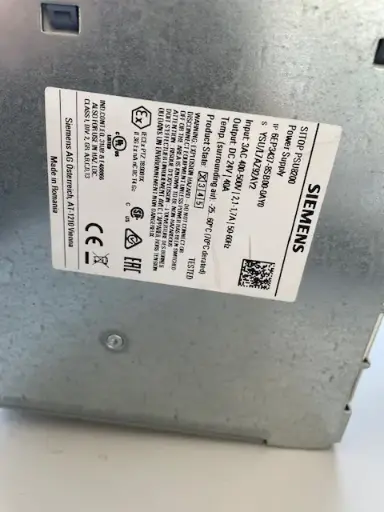 [PR/04923] Siemens SITOP PSU100M 24V/20A Hutschienen-Netzteil (DIN-Rail) 24 V/DC 20A 480W 1 x (Kopie)